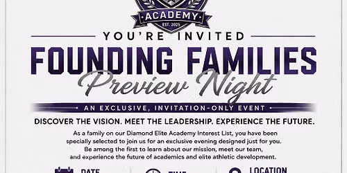 Founding Families Preview Night