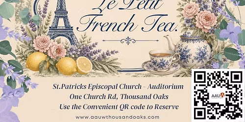 AAUW-Thousand Oaks Le Petit French Tea