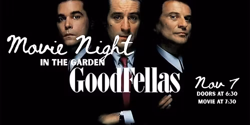 Movie Night featuring Goodfellas 