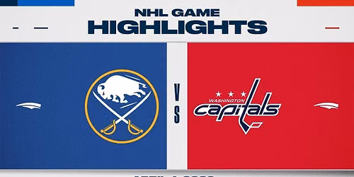 Washington Capitals vs. Buffalo Sabres