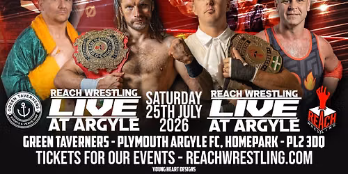 REACH Wrestling - Live @ Argyle (Green Taverners)
