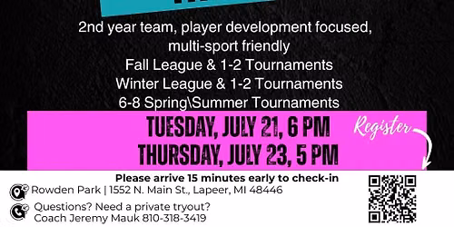 2026-2027 Tryouts