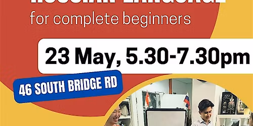 Russian Language Free Trial class, 23 May