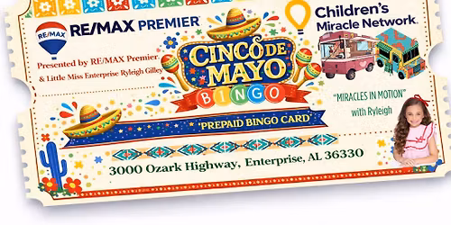 Cinco De Mayo Bingo Night