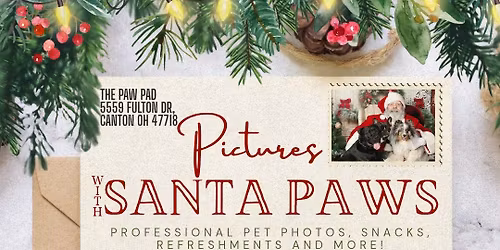 Pictures With Santa Paws
