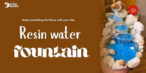 Resin water Fountain
