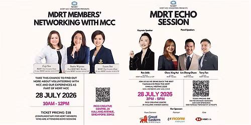 MDRT ECHO Session & MDRT Members\u2019 Networking with MCC