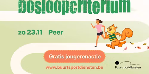 Intergemeentelijk Recreatief Bosloopcriterium Peer