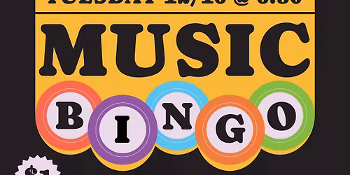 NEW! Tunemaster Music Bingo at The Landing