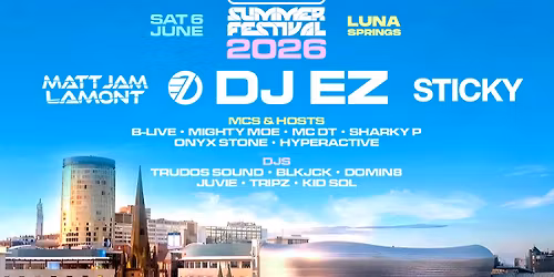 Summer Outdoor Garage Festival - Birmingham