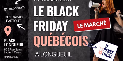 Le march\u00e9 du Black Friday Qu\u00e9b\u00e9cois \u00e0 Longueuil