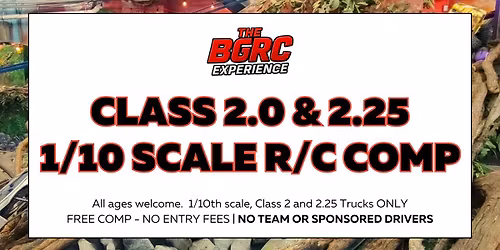 1\/10 Scale R\/C Comp: Class 2.0 & 2.25
