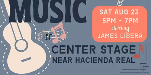 Live Music at Geneva Commons with James Libera