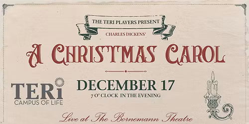 TERI Players Present: A Christmas Carol