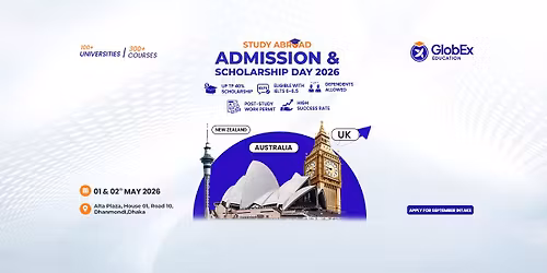 Study Abroad: Admission & Scholarship Day 2026 | GlobEx Education