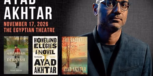 The Cabin Presents - Readings & Conversations: Ayad Akhtar