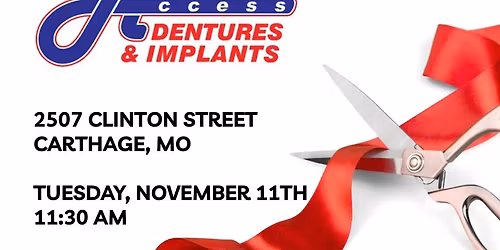 Ribbon Cutting-Access Dental, Dentures & Implants