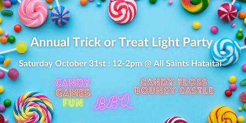 All Saints Trick or Treat Light Party