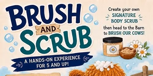 Brush & Scrub with Green Daisy Soap!