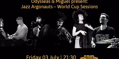 Odysseas & Miguel presents the Jazz Argonauts live at Spiti Art Bar 