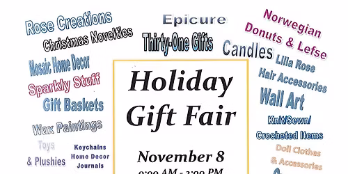 \ud83c\udf81\u2728 Holiday Gift Fair at St. Ann School! \u2728\ud83c\udf81