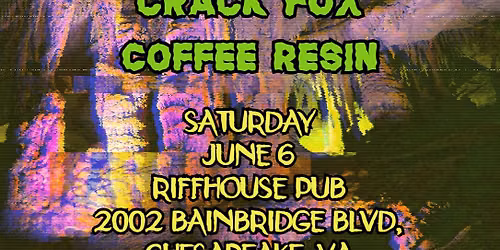 Dirt Melt Live at Riffhouse Pub w\/Lopatoskis, Crack Fox, and Coffee Resin