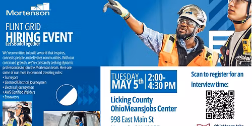 Mortenson Interviews at OhioMeansJobs Licking County