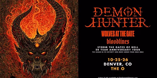 Demon Hunter: Storm The Gates Of Hell 20th Anniversary
