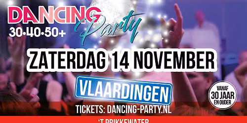 30\u202240\u202250+ Dancing Party Vlaardingen!