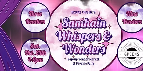 Samhain Whispers & Wonders 