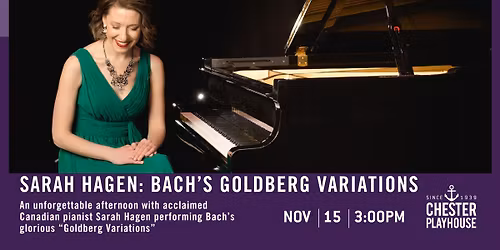 Sarah Hagen: Bach's Goldberg Variations