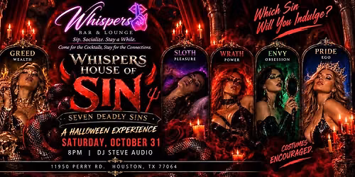 Whispers House of Sin: Seven Deadly Sins