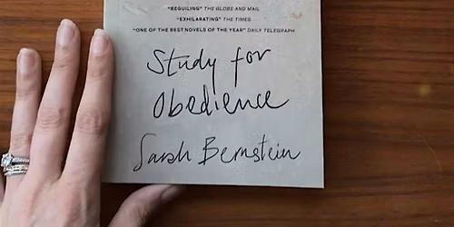 WHB October Book Club: Study for Obedience by Sarah Bernstein