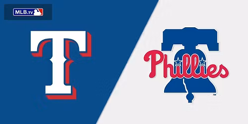 Texas Rangers at Philadelphia Phillies