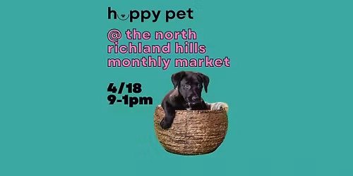 Happy Pet @ The North Richland Hills Monthly Market