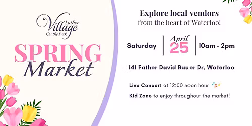 Spring Market at Luther Village on the Park