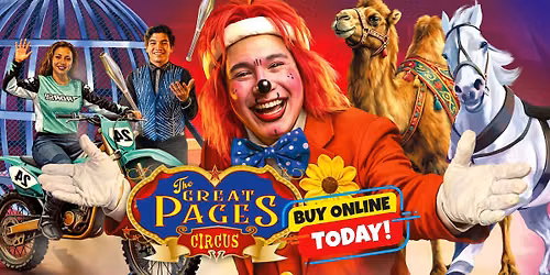 The Great Pages Circus is coming to Muskegon, MI