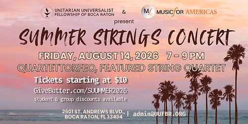 Summer Strings Festival 2026