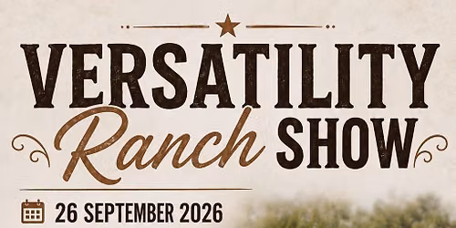 Versatility Ranch Show