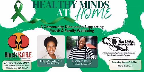 Healthy Minds At Home: Mental Health Awareness Program