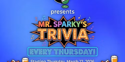 Bandingo Trivia Night at Winghouse Ellenton with Mr Sparky! 7pm Thursdays
