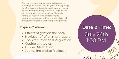 Grief 101 Workshop