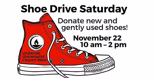 Shoe Drive Saturday