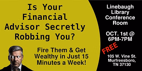 Fire Your Financial Advisor!