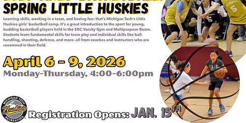 2026 Girls' Basketball: Spring Little Huskies 