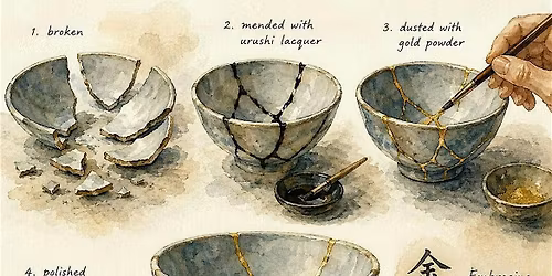 Kintsugi Healing Workshop with Journal Reflection