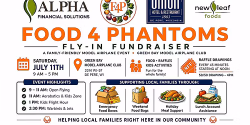 Food 4 Phantoms Fly-In Fundraiser