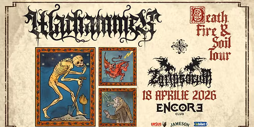 Warhammer (GR) x Zgripsorum (RO) live in Encore Club | 18.04.2026 | 19:30