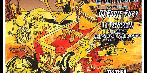 MANIC PISTOLEROS RETURN w\/ guests Murder Rats + Traumaboys~The Earthquakes~DJ Eddie Fury~DJ Psycrow!
