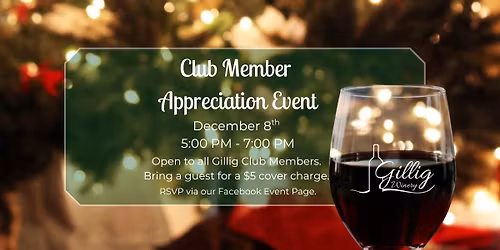 Club Member Appreciation Event